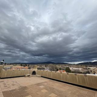 Stormy Sky Over the Colorado Cityscape