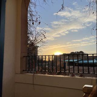 Sunset Serenity from Santa Fe Balcony