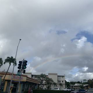 A Rainbow over Honolulu