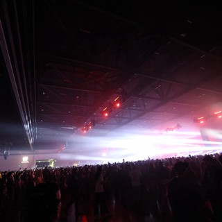 Massive Laser Light Show at Wobbleland 2026
