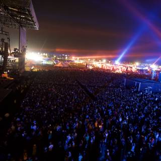 Bright Lights and Big Crowds at Coachella Music Festival 2008