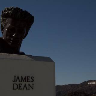 James Dean Monument at the Hollywood Hills