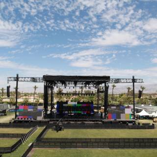 Concert Set-Up in the Field