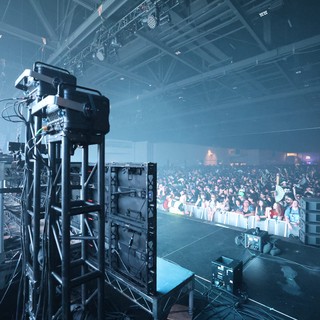 Stage-Side View of Massive Wobbleland 2026 Crowd