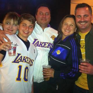 Cherished Family Night at Lakers Game