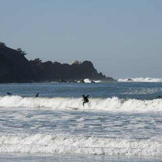 Riding Waves under the Pacifica Sky