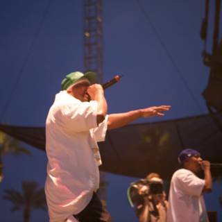 Two Performers on Stage at Coachella