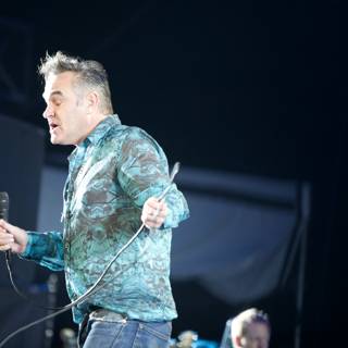 Morrissey rocks the stage at Coachella 2009