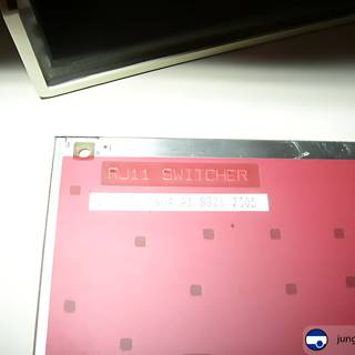Red Laptop Screen with Pull Snitcher Message