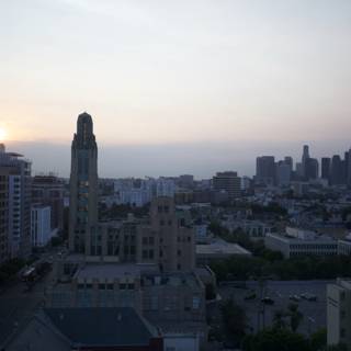 The Golden Hour in the LA Metropolis