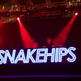 Snakehips electrify the crowd under neon lights