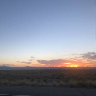 Majestic Desert Sunset