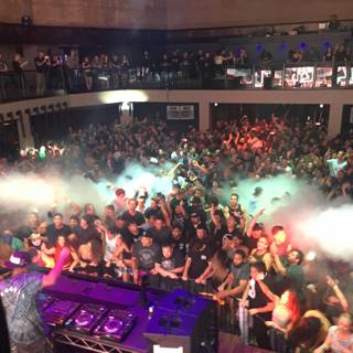 Smoke-filled Nightclub Performance
