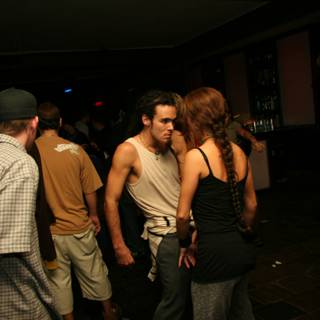 Nightlife gathering at a club