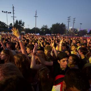 Hands Up in the Air at FYF Fest 2015
