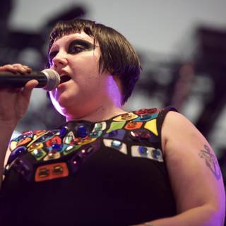 Beth Ditto Belts It Out at Coachella