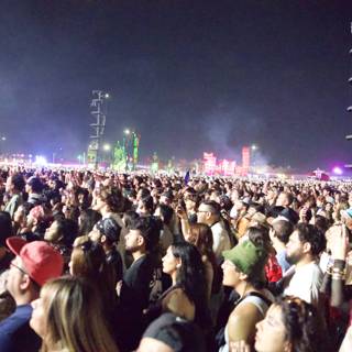 Vibrance Under the Night Sky: Coachella 2024