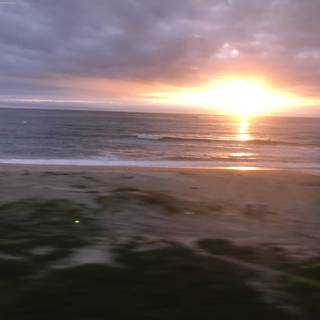 Golden Sunset at San Clemente Beach