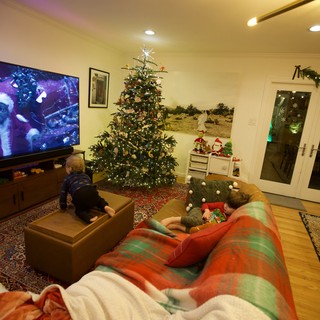 cozy, joyful, festive, intimate