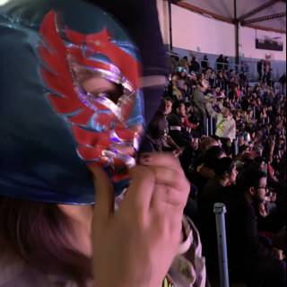 Masked Woman Takes on the Wrestling World