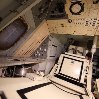 Apollo Command Module Interior Control Panel Detail