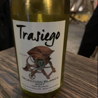 A Bottle of Traigero White Wine
