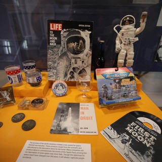 Apollo Space Program Memorabilia Museum Display