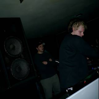 DJ Set in the Dark Room