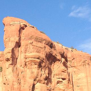 Majestic Cliff Formation in Coconino National Forest
