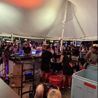 Nighttime Buzz at the Empire Polo Club