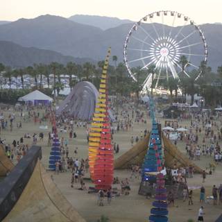 Fun and Crowds at Coachella Festival