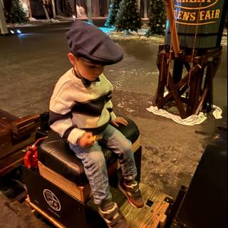 Little Engineer at the Great Dickens Fair