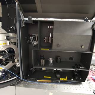 Microscope in a Cozy Lab