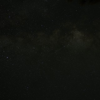 Milky Way Arches Over Mount Lassen Wilderness Night Sky