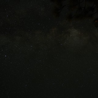 Milky Way Rising Over Lassen Volcanic Night Sky