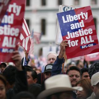 Rallying for Liberty and Justice