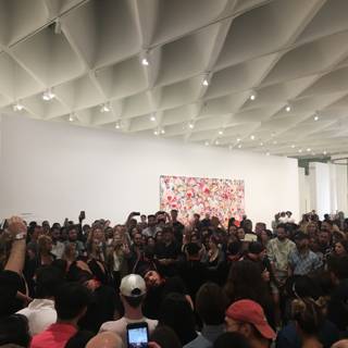 Art Admirers at The Broad
