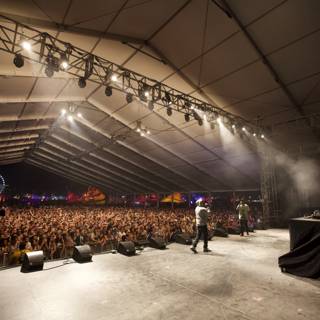 Rocking the Tent: Domo Genesis and Helen Troke Take the Stage