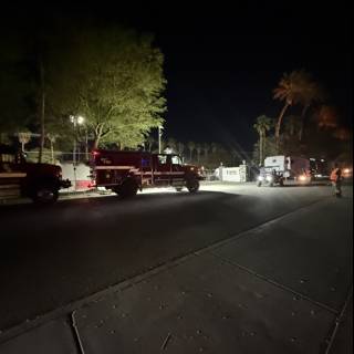 Nighttime Scene at Empire Polo Club