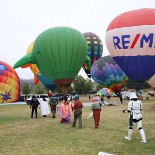 Star Wars Costumed Characters at Hot Air Balloon Festival