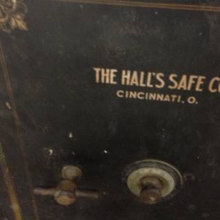 The Mighty Safe of Hall's Co in Cincinnati, Ohio
