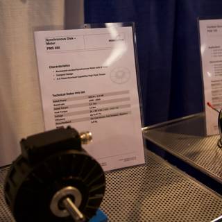 A Display of Electric Motors and Wheels