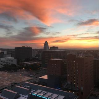 Sunset Skyline in Los Angeles