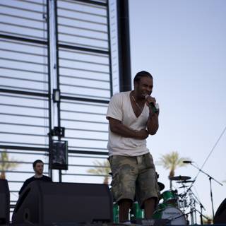 Pharoahe Monch performing at Coachella