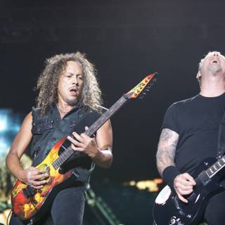 The Big Four Jam: Kirk Hammett and friend