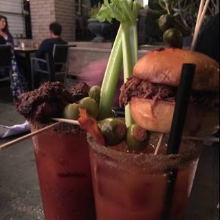 Bloody Burger Cocktails