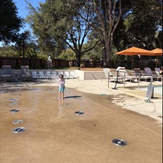 Splash of Joy in the Sun