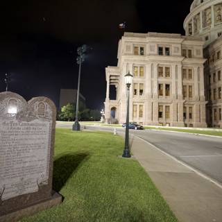 The Stunning Texas State Capitol Building at Night