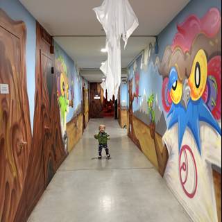 Colorful Corridor at Lindsay Wildlife Experience