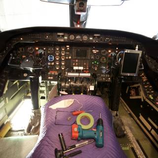 The Cockpit of an Aircraft
